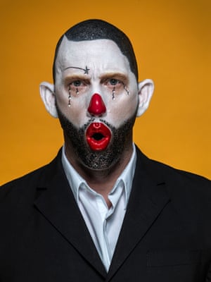 Face off: extreme clown portraits – in pictures | Art and design | The ...