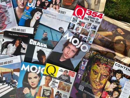 Q Magazine, Mojo, Crak, Loud ve Quiet gibi müzik dergileri.