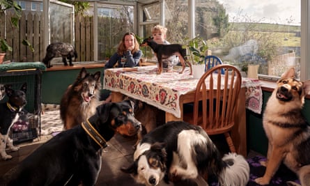 Ann and Blake, With Eddi, Ember, Fate, Flick, Hudson, Indi, Sequin, Zactly, Zeberdee