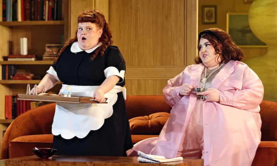 Megan Wilding and Bessie Holland in Blithe Spirit