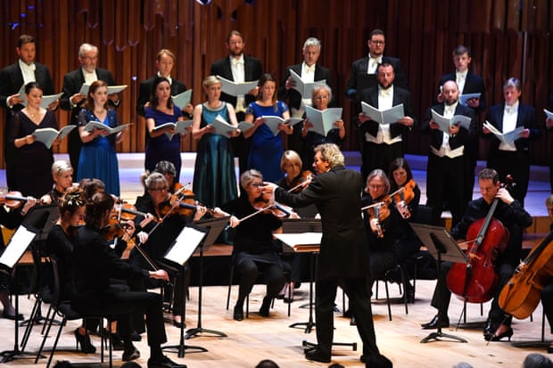 Immediate … the Sixteen and Britten Sinfonia perform Stabat Mater, conducted by Harry Christophers.