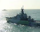 Navy says it is spending 25% more time monitoring Russian vessels around UK waters