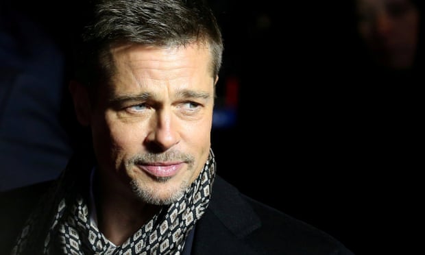 Brad Pitt at the premiere of the film Allied in Madrid, Spain, on 22 November 2016. Photograph: Juan Medina/Reuters  