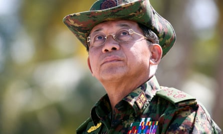 No steps have been taken against Myanmar’s commander-in-chief, Senior General Min Aung Hlaing.