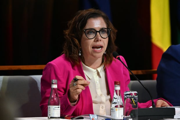 Minister for social services Amanda Rishworth