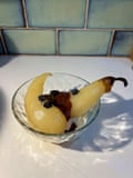 ‘Box of tricks’: Jane Grigson poire belle helene.