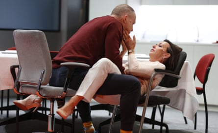 Hans Kesting as Oedipus and Marieke Heebink as Jocasta in Oedipus at the Edinburgh international festival in 2019.
