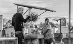 Alfonso Cuarón and Yalitza Aparicio