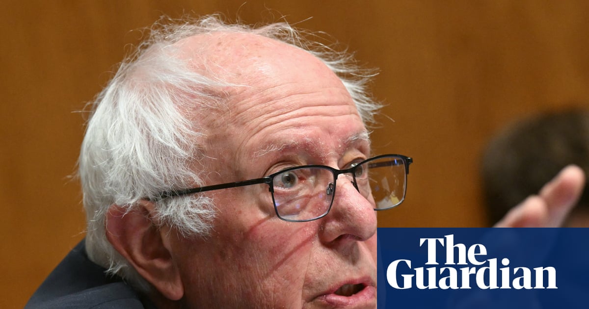 Bernie Sanders urges international cooperation to halt AI's runaway train'