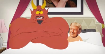 Satan in bed with Trump