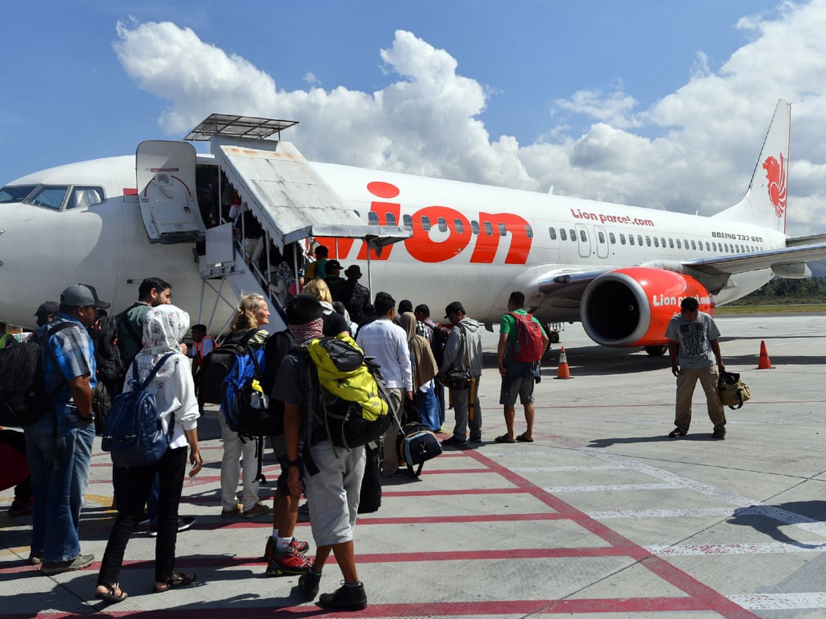 Lion Air Crash Officials Say 1 Onboard Lost Flight Jt610 As It Happened Lion Air Crash The Guardian Lion Air Crash Officials Say 1 Onboard Lost Flight Jt610 As It Happened Lion Air Crash The Guardian