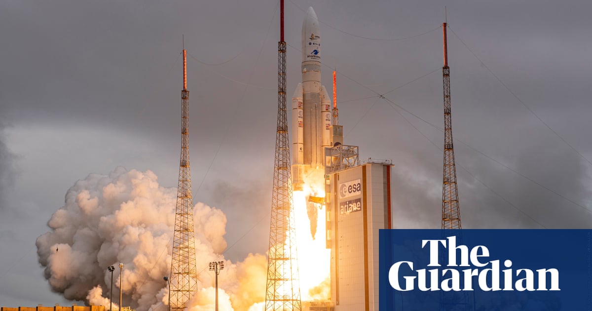 Nasa launches $10bn James Webb space telescope