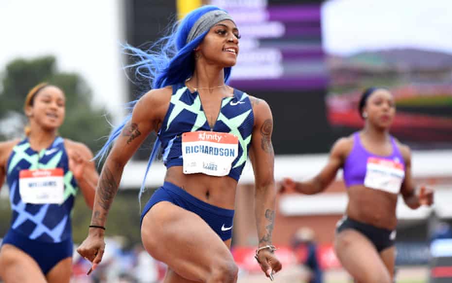 Sha'Carri Richardson dropped out of the US 4x100 relay team at the Tokyo Olympics 2 Sha'Carri Richardson may be the most exciting sprint star since Usain Bolt | Athletics | The Guardian