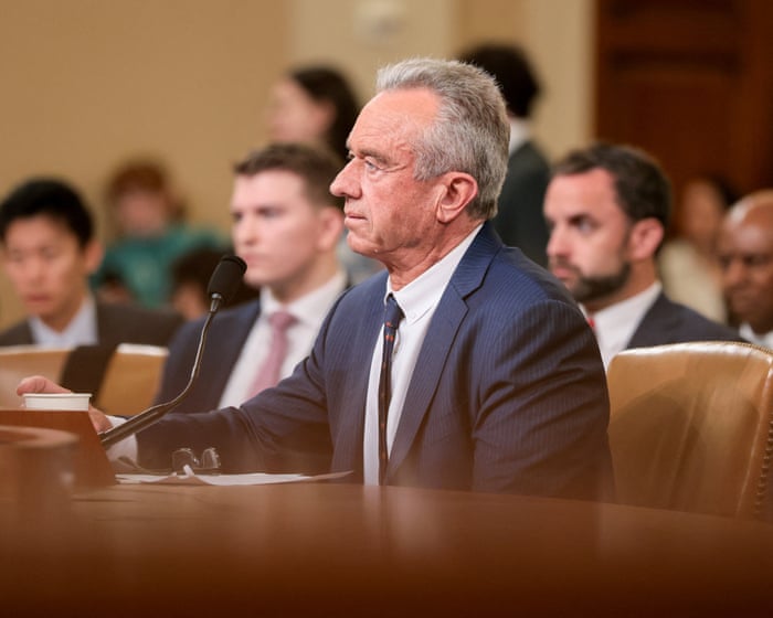 Robert F Kennedy Jr testifies to Congress over healthcare agenda and budget requests – US politics live