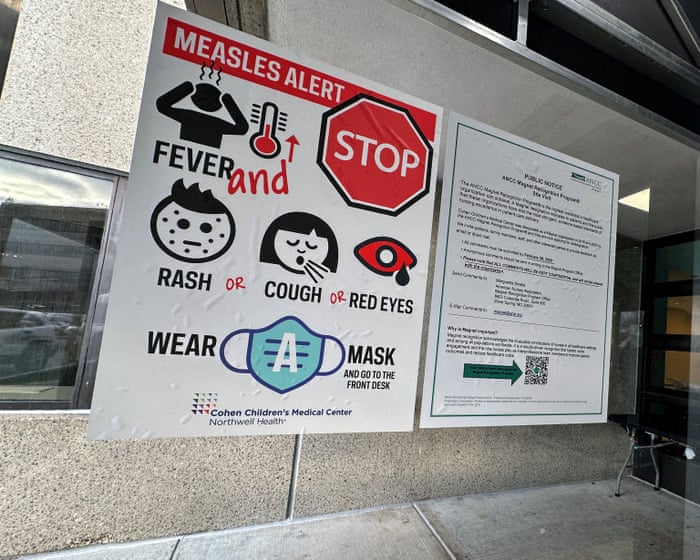 New York governor declares state of emergency after spike in measles cases