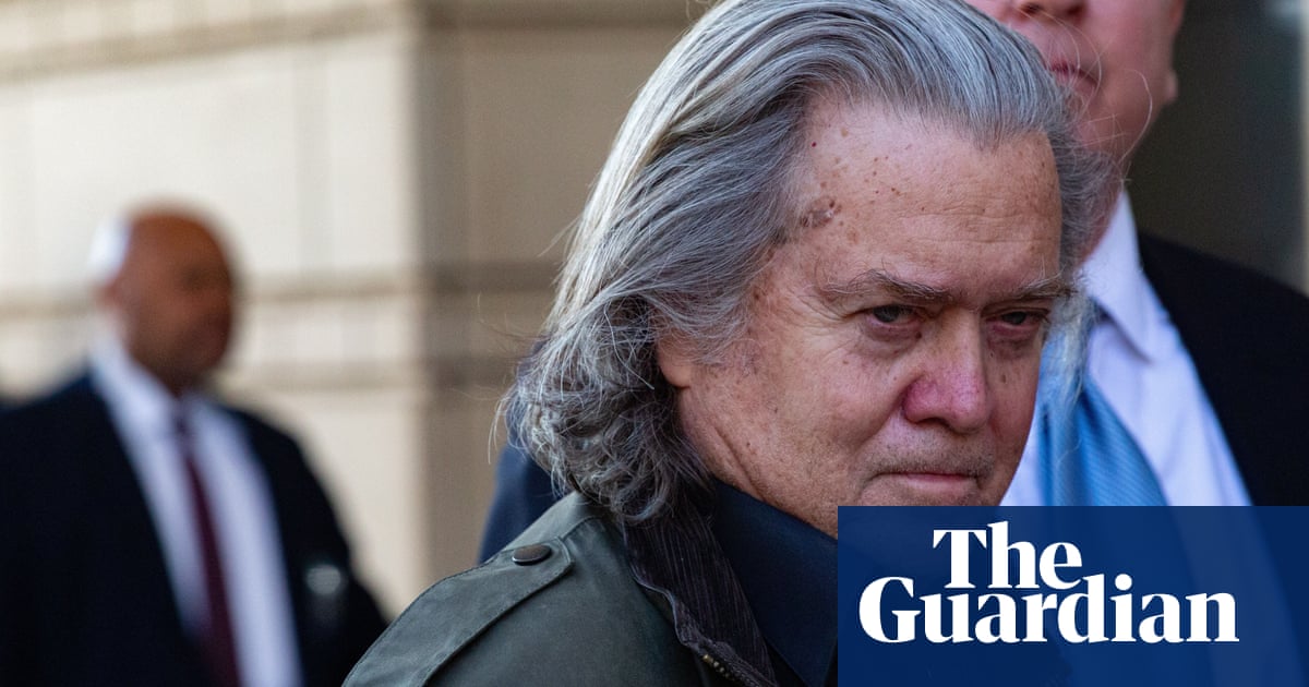 Bannon’s escape plan: how the Trump strategist is trying to dodge prison