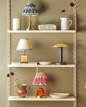 Customisable table lamps, from £55, Pooky Lighting