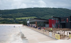 Surf Snowdonia man made wave development in North Wales, UK; the redeveloped centre is now to be known as Adventure Parc Snowdonia.
