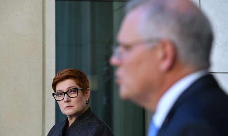 marise payne and scott morrison