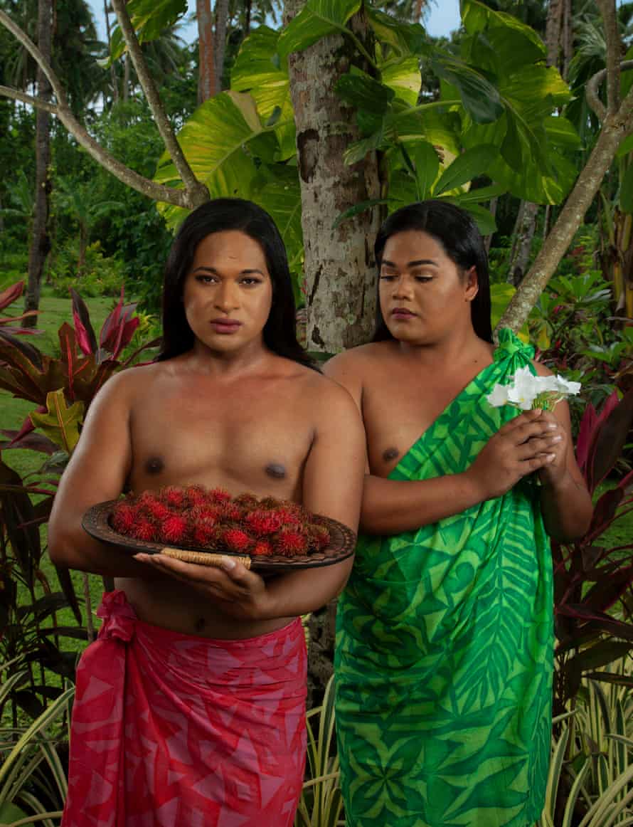 Two Fa‘afafine (After Gauguin), 2020