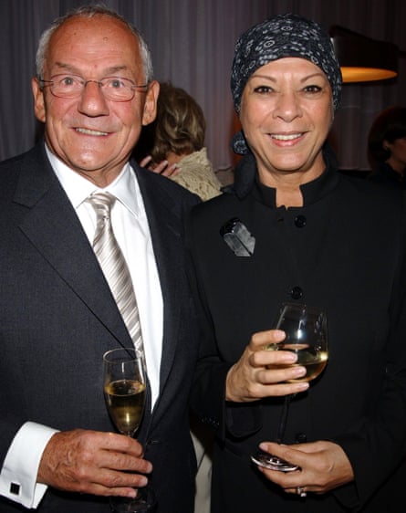 Jan de Souza and her husband Johnny Gold at a party in 2003.