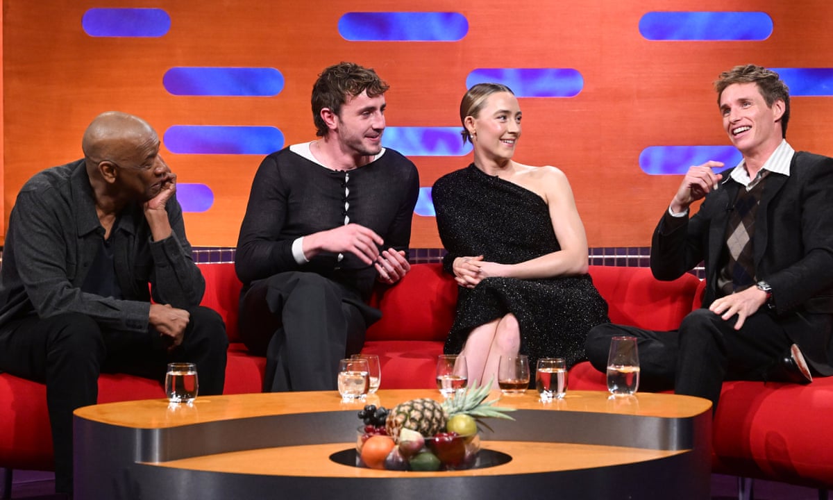 I don't expect stone-cold truths from a chatshow, but Saoirse Ronan delivered one | Marina Hyde | The Guardian