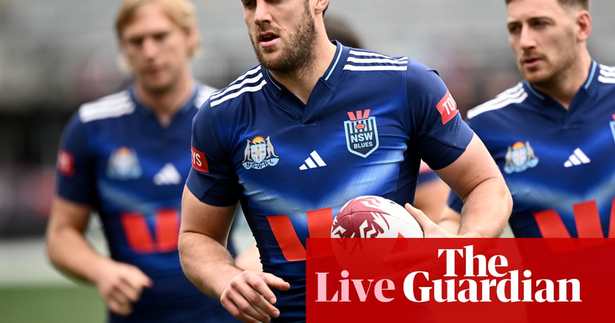 State of Origin 2025 Game 2: Qld Maroons v NSW Blues live