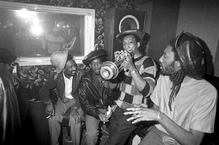 (l-r) Ruddy Isaacs and Aswad.