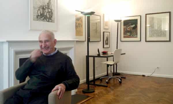 Howard Karshan in his New York home, 2014.
