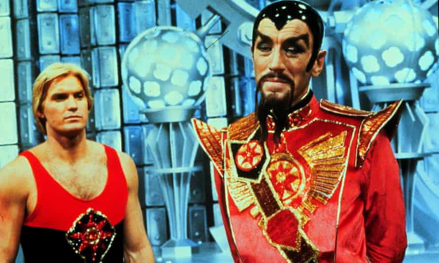 Max von Sydow as Ming the Merciless in Flash Gordon.