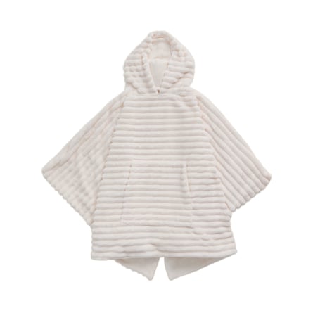 The M&S Snuggle Ribbed Fleece Hooded Blanket