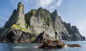 An unforgiving place: the island of Boreray has the largest gannet colony in the world.