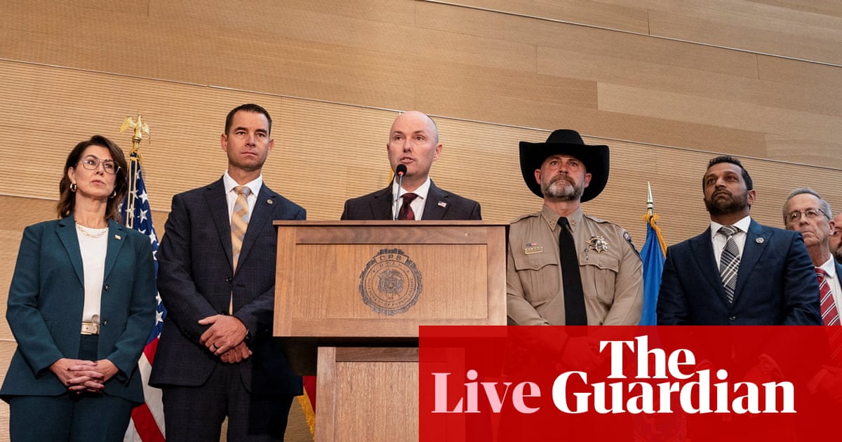 Charlie Kirk shooting latest: Utah governor confirms identity of suspect and says family friend turned him in | Charlie Kirk shooting Charlie Kirk shooting latest: Utah governor confirms identity of suspect and says family friend turned him in | Charlie Kirk shooting