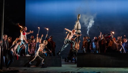Updated to a left-behind coastal town … Deborah Warner’s staging of Britten’s Peter Grimes.
