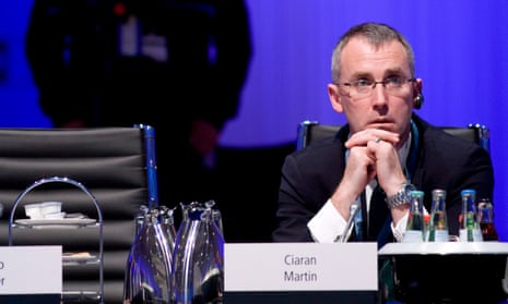 Ciaran Martin, the head of the UK’s National Cyber Security Centre