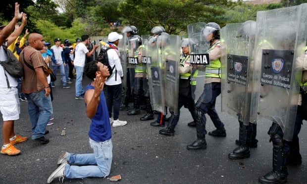 Embattled Venezuela president turns to repression 