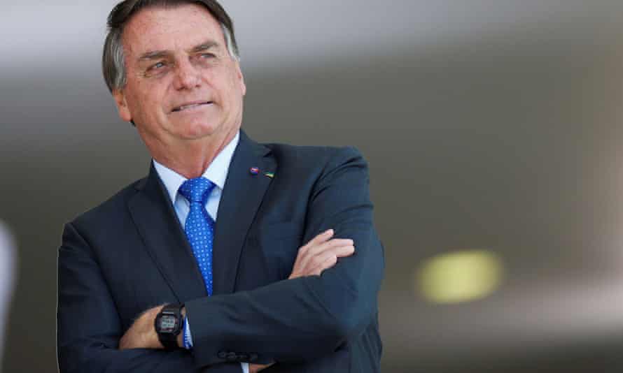 Jair Bolsonaro, the Brazilian president.