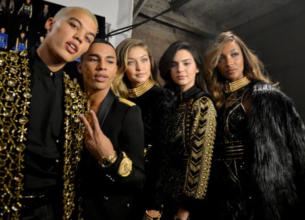 undskyld omgive minimal Balmain x H&M: the high-street's answer to super-glam partywear | Fashion |  The Guardian