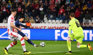 Son Heung Min S Double Helps Tottenham Past Red Star Belgrade Football The Guardian