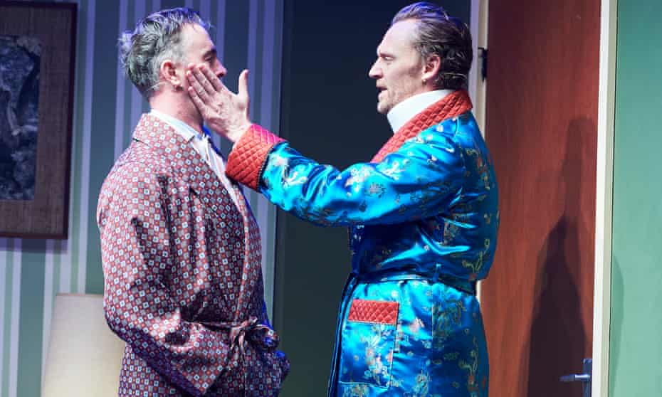Dennis Herdman and Tom Hiddleston in The Play What I Wrote.