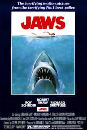 The poster for Jaws.