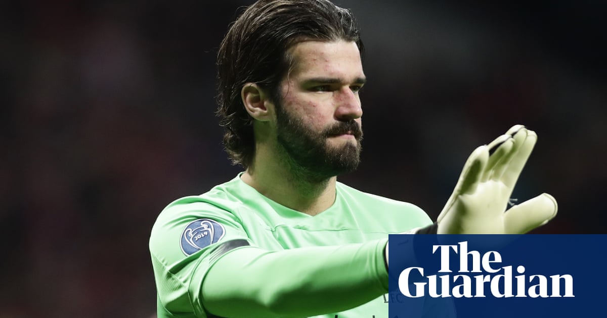 Alisson to miss Liverpools Atlético clash after suffering hip injury