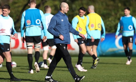 Steve Borthwick, l'entraîneur-chef de l'Angleterre