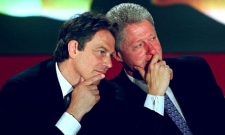 Tony Blair and President Bill Clinton in 1997.