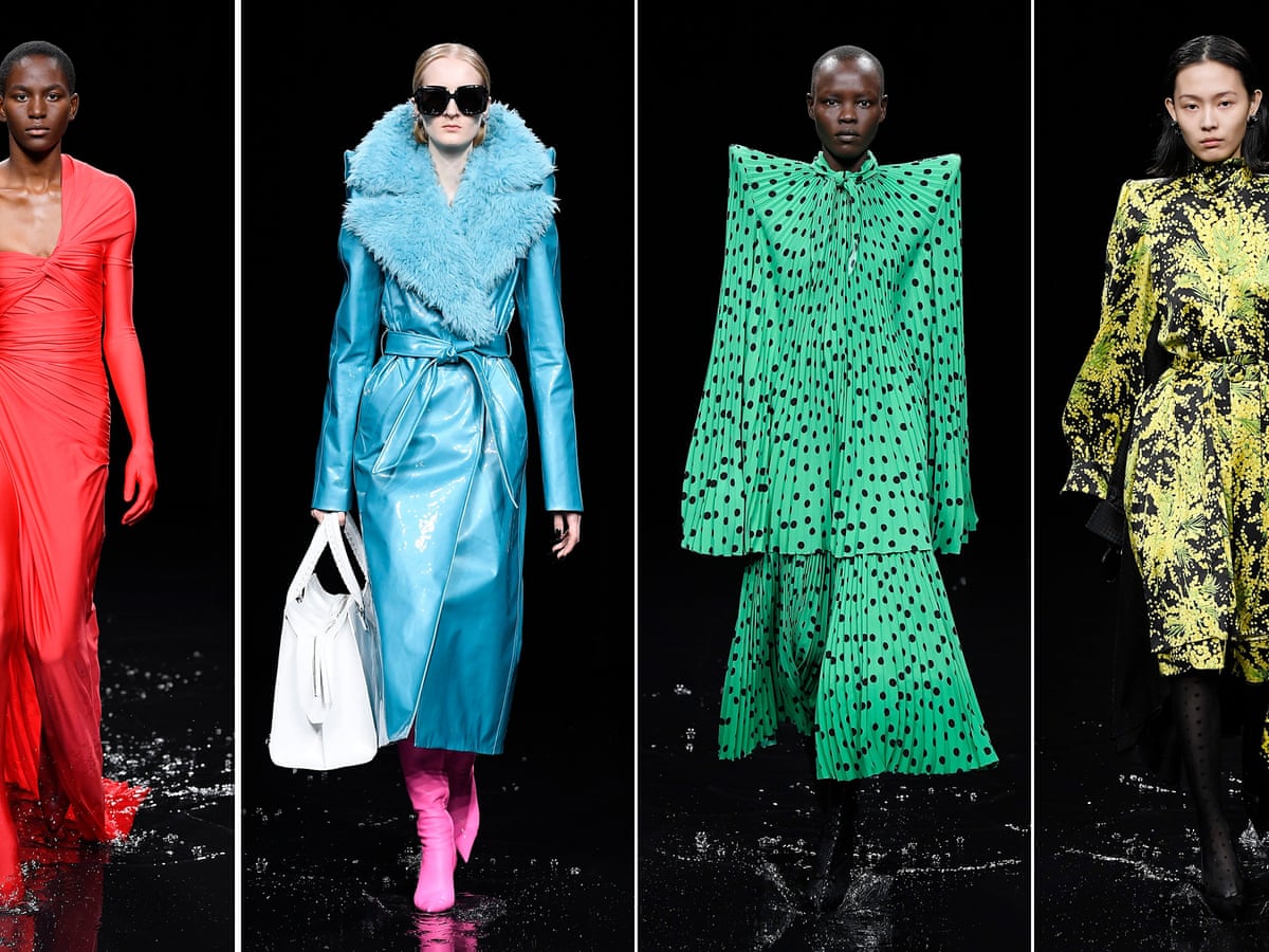 Splashing out in Paris: Balenciaga floods venue for fashion show