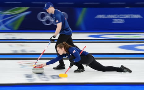 Team GB are currently on the ice against Canada.