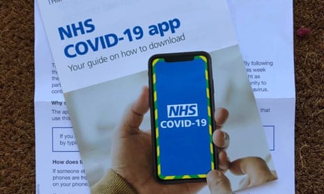Leaflet and information pack explaining the Government's new NHS Covid-19 contact tracing app