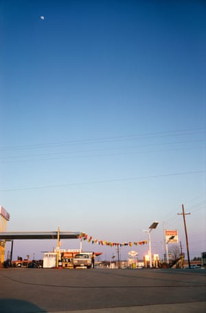 Images of gas stations, bars, burger joints, and drive-ins offer a sociological meditation on the typology of the built environment of the American South while also highlighting the presence and individuality of the people who inhabit these spaces.