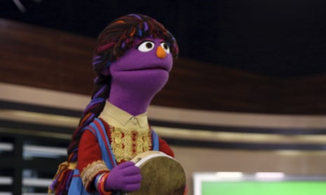 Sesame Street’s character, a 6-year-old Afghan girl called Zari