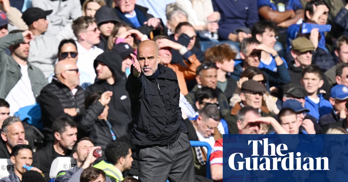 The sun. I'm not joking': City improve in good weather, claims Pep Guardiola